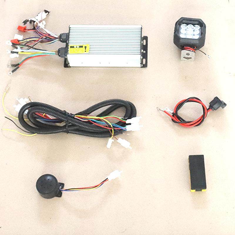 电动站架手推车改装套件搬运车800w无刷后桥驱动配件前轮转向总成,淘宝优惠券,粉丝福利购,淘宝优惠卷