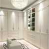 Whole house custom integrated furniture design wardrobe cabinet bookcase storage wine cabinet bedroom living room source factory