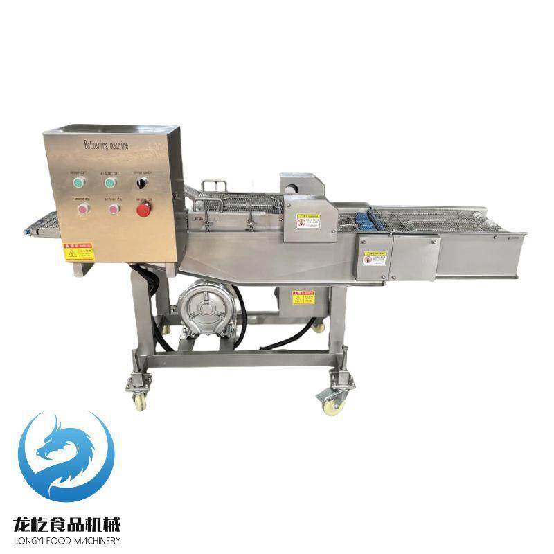 大型商用鸡柳小酥肉上浆机全自动面包屑上糠设备山楂条挂糖浸浆机,淘宝优惠券,粉丝福利购,淘宝优惠卷