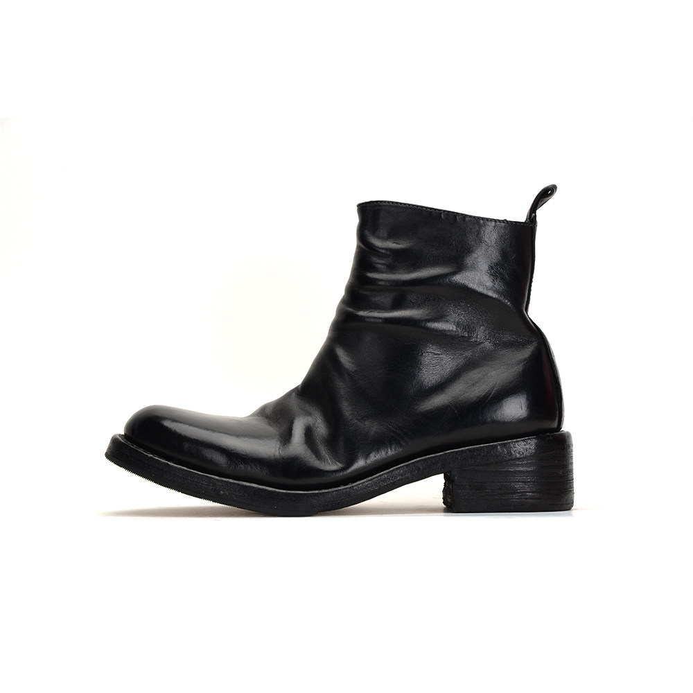 Fashanya Goodyear handmade horse leather shoes Chelsea boots
