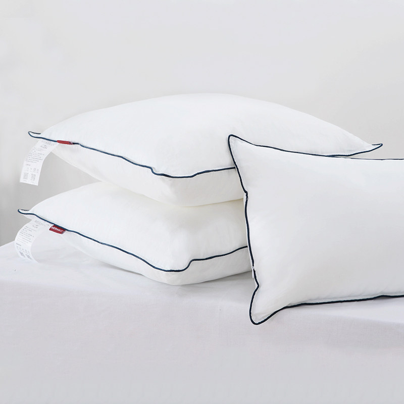 抱枕靠垫纯棉床上客厅车沙发午睡觉北欧简约成人大靠背长条腰枕芯 - 图1