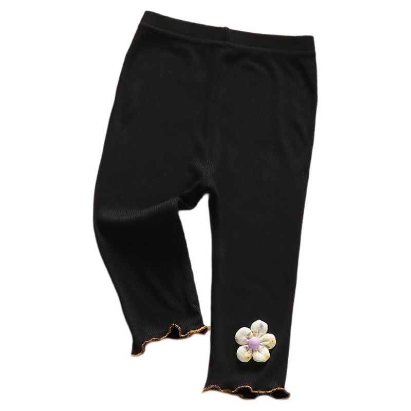 女童打底裤夏季薄款儿童弹力七分裤婴幼儿宝宝中小童透气裤子外穿,淘宝优惠券,粉丝福利购,淘宝优惠卷