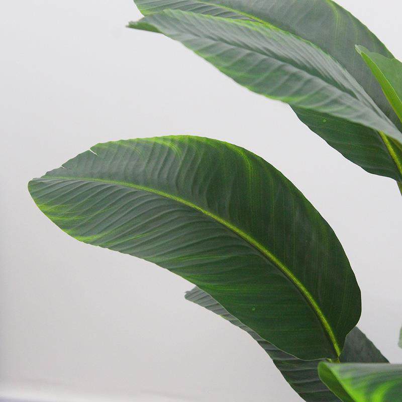 北欧大型旅人蕉仿真绿植盆栽室内装饰五杆香蕉叶盆景客厅假树摆件,淘宝优惠券,粉丝福利购,淘宝优惠卷
