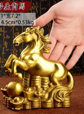 纯铜十二生肖三合摆件狗鼠铜牛鸡蛇马虎兔龙羊U猴猪工艺品全套