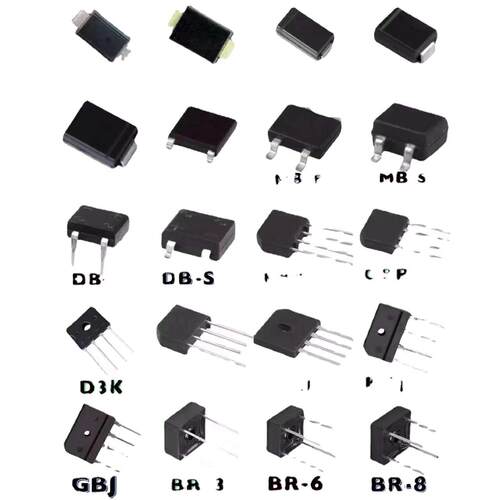 厂家直供KED/MIC快恢复二极管1N4937 45长 1A 600V D0-41封装 - 图3