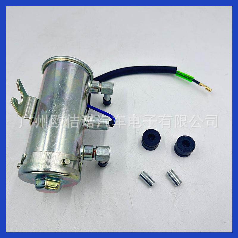 12V 电子燃油泵 8972406750 适用 Isuzu 3LD1 3LD2 4LB1 4LC1等等 - 图0