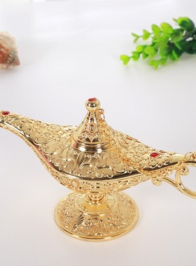 阿拉丁神灯许愿神灯一千t零一夜祝福客厅新疆民族风工艺品创意摆