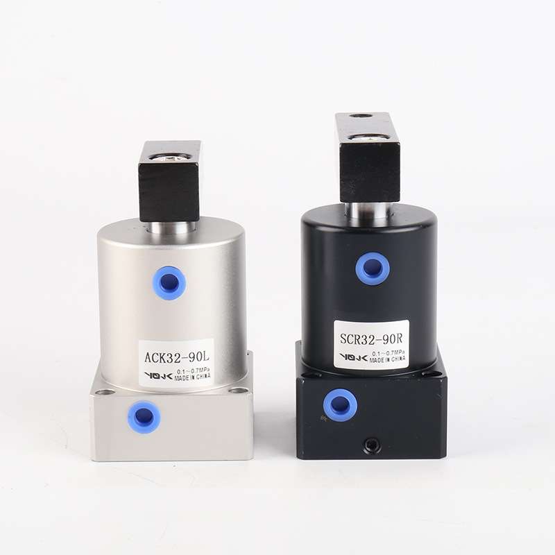 转角下压夹紧气缸SCL/SCR12/16/20/25/32/40/50/63*10*20-F - 图2