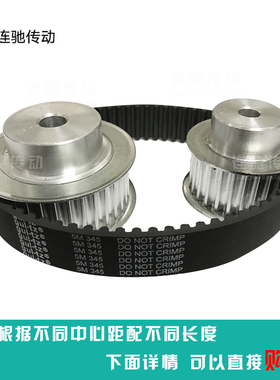 5m40齿 同步带轮 同步轮 铝合金5M40T 40齿 带宽20mm/25mm