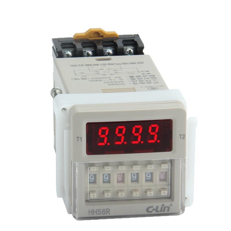 欣灵HHS6R数显时间继电器循环延时双设定替代DH48S-S JSS48A-S - 图3