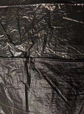 PP吨袋工业集装袋1吨黑色太空袋炭黑吨包袋活性炭碳粉专用袋