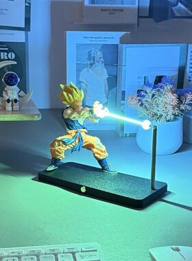 【生日礼物】冲击波磁吸七龙珠磁悬浮小夜灯龟派气功氛围感摆件