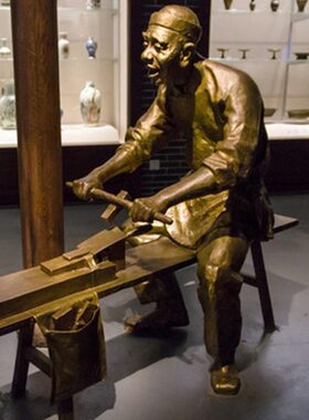 景观雕塑纺织广场物文化民俗雕塑户外铸铜雕塑定制小品女人博物馆