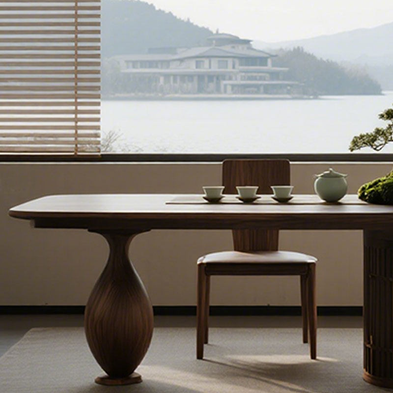 别墅高端新中式实木茶桌椅组合禅意功夫茶台办公室喝茶泡茶桌茶室,淘宝优惠券,粉丝福利购,淘宝优惠卷