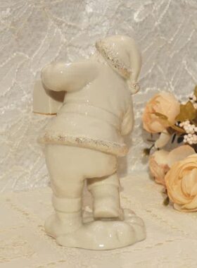 圣诞礼物老人礼品摆件圣诞 陶瓷贺卡出口节装饰品圣诞