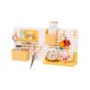 Perforated board wall rack dormitory punch-free desk student study wall hook desktop wall storage