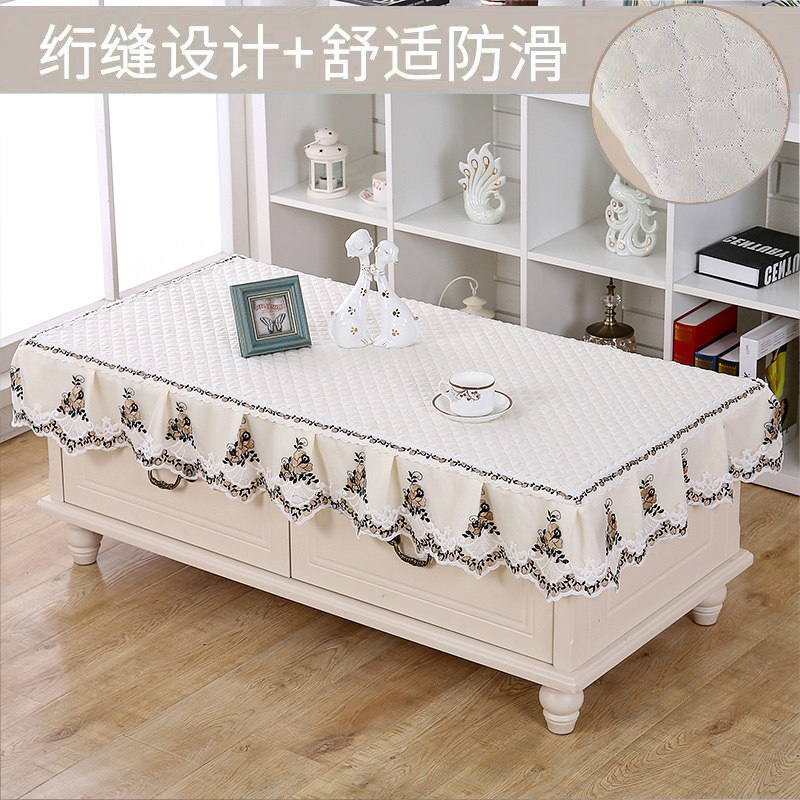 长方形茶几罩套客厅桌布餐桌台布盖巾布艺蕾丝家用桌垫加厚茶几垫,淘宝优惠券,粉丝福利购,淘宝优惠卷