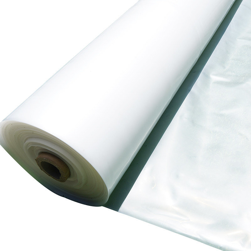 Agricultural film thickened mulch film Qinghtian drip-free film greenhouse special film plastic po transparent 24 meters wide white agricultural film