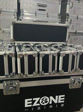 定做铝合金箱航空箱拉杆箱工具箱黑色仪器设备手提定制厂家