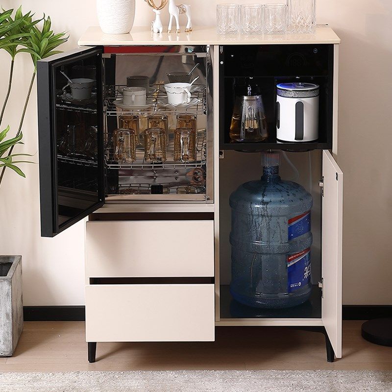 茶吧机柜子一体柜客厅家用高端智能饮水机实木餐边柜带消毒一体机,淘宝优惠券,粉丝福利购,淘宝优惠卷