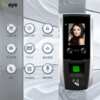 Eseye Foreign Trade Factory Mask Face Recognition Attendance Machine Punch Card Machine TCP/IP Access Control System