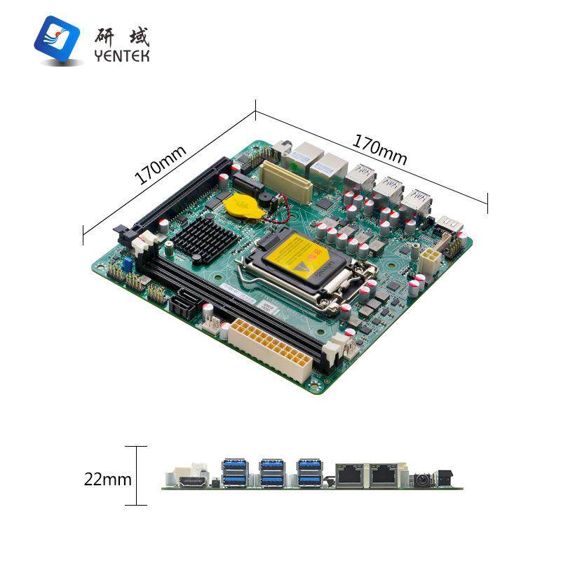 研域VS250工控主板6网口4POE2串Q250迷你ITX LGA1151工业机器视觉,淘宝优惠券,粉丝福利购,淘宝优惠卷