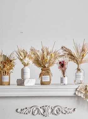 创意怀旧复古风高颜值防真花花盆摆件家居客厅桌面书房卧室装饰品