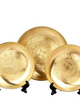 纯铜供奉供果盘 佛前 家用A供盘 水果盘 供佛果盘佛堂用品