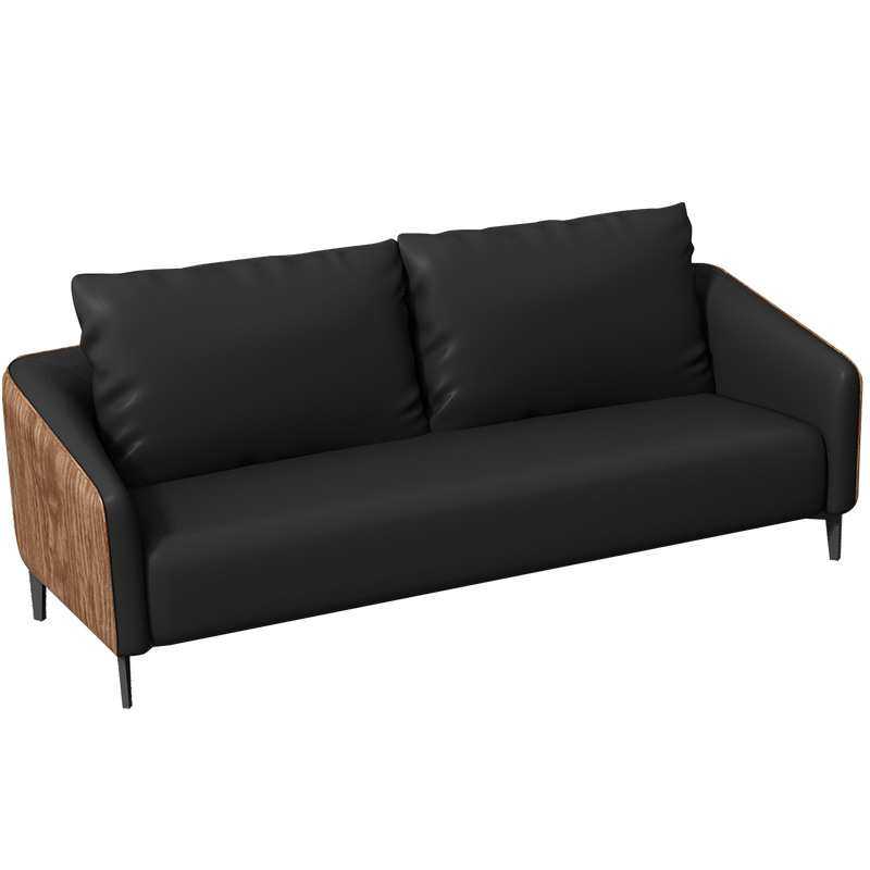 简约现代办公沙发商务办公室三人位真皮休闲接待会客沙发茶几组合,淘宝优惠券,粉丝福利购,淘宝优惠卷