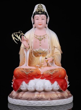 娑婆三圣全堂佛观音汉白玉观世音地藏王释迦牟尼佛祖弥勒佛菩萨像