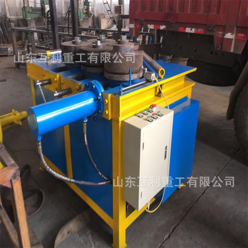 电动角铁卷圆机 立式扁铁角钢铁法兰机 槽钢方管圆管弯曲弯圆机 - 图2