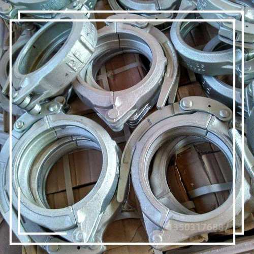 2寸3寸快速管卡 高低压加重铸造管卡 DN125泵车锻造快速管箍 - 图1