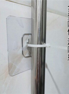 免打孔家具防倾倒器货架鞋柜防倒装置电线整理防倒固定无痕贴扎带