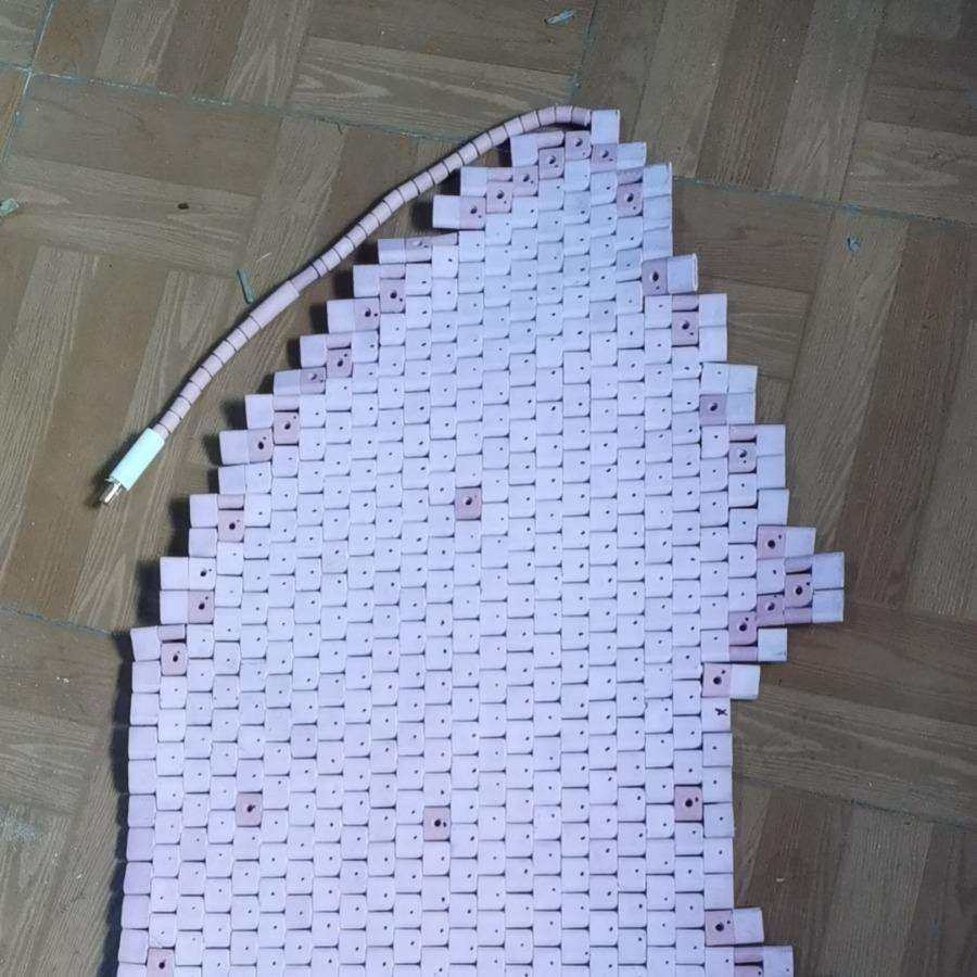 厂家可按需求制作220v7kw 1457*364*454履带式加热板 - 图0