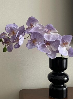 仿真蝴蝶兰摆件家居装饰玄关桌面摆件客厅轻奢高档房间改造小物件