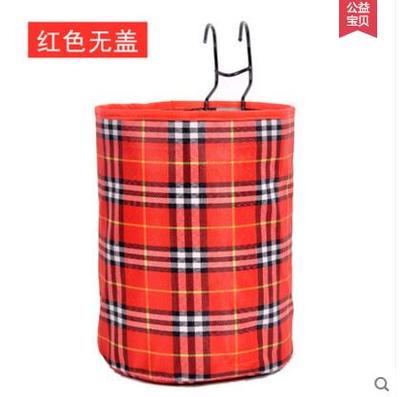折叠自行车布篮子 前车筐 带盖 防水帆布挂蓝P挂篓 滑板电动车前 - 图0