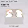 Minimalist living room without main light lighting square box light bold light led grille light ceiling spotlight surface mounted downlight