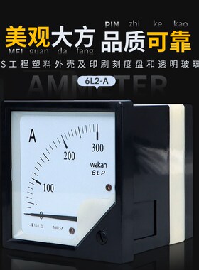 6L2-A电流表50/5 100/5 250/5 400/5 交流指针式电压表头450V500V