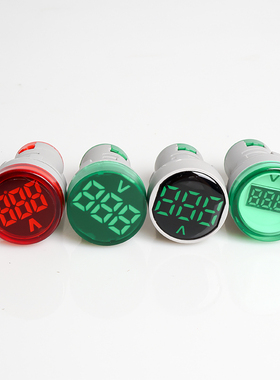 AD16-22DSV 交流 数显电压表指示灯LED信号灯 220V 孔径22MM