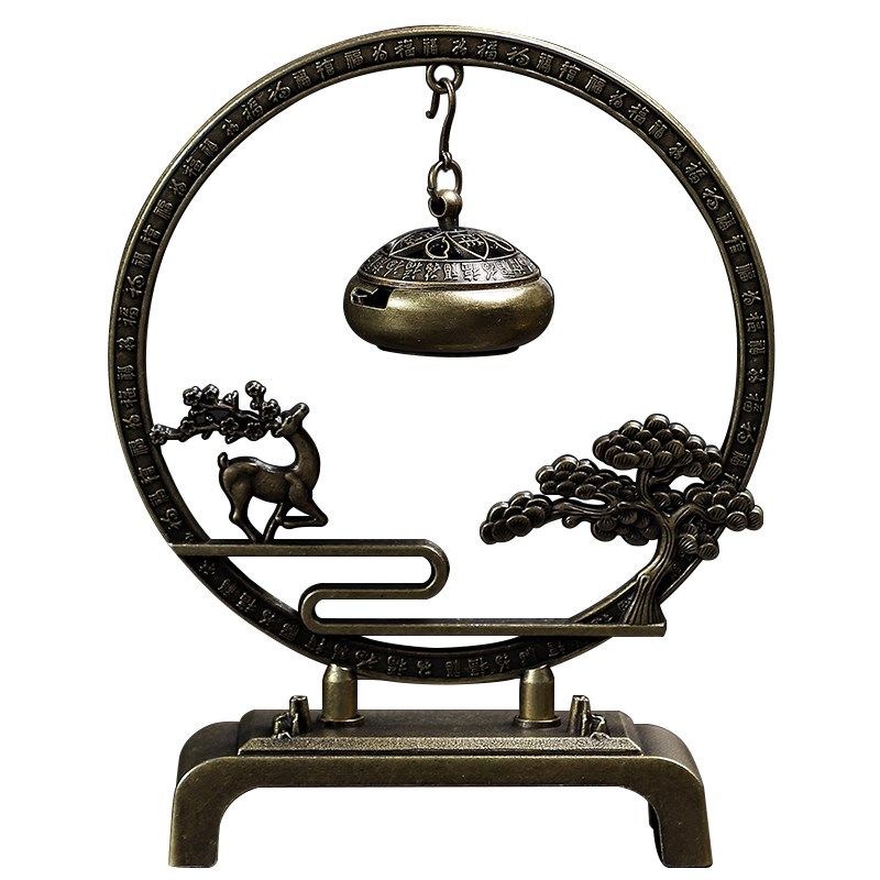 福禄挂炉无粘粉小祥云盘香炉鹅y梨帐中香炉创意复古玄关香炉摆件,淘宝优惠券,粉丝福利购,淘宝优惠卷