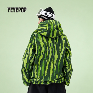 YEYEPOP麒麟瓜壳27新款3L硬壳防风滑雪服