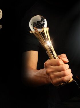 度员工创造力奖季制作奖杯定制秀定做刻字年会颁奖优高档奖杯