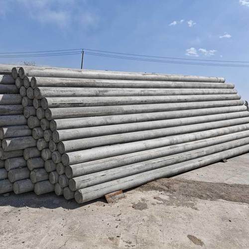 非预应力水泥电线杆15米现货钢圈焊接锥形高强度钢筋砼杆 - 图2