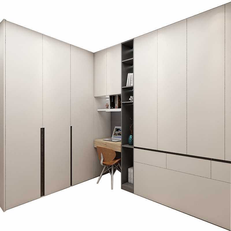 Airan Home Furnishing Whole House Customized Furniture Bedroom Wardrobe Cloakroom Customized Master Bedroom Cloakroom Glass Door Wardrobe