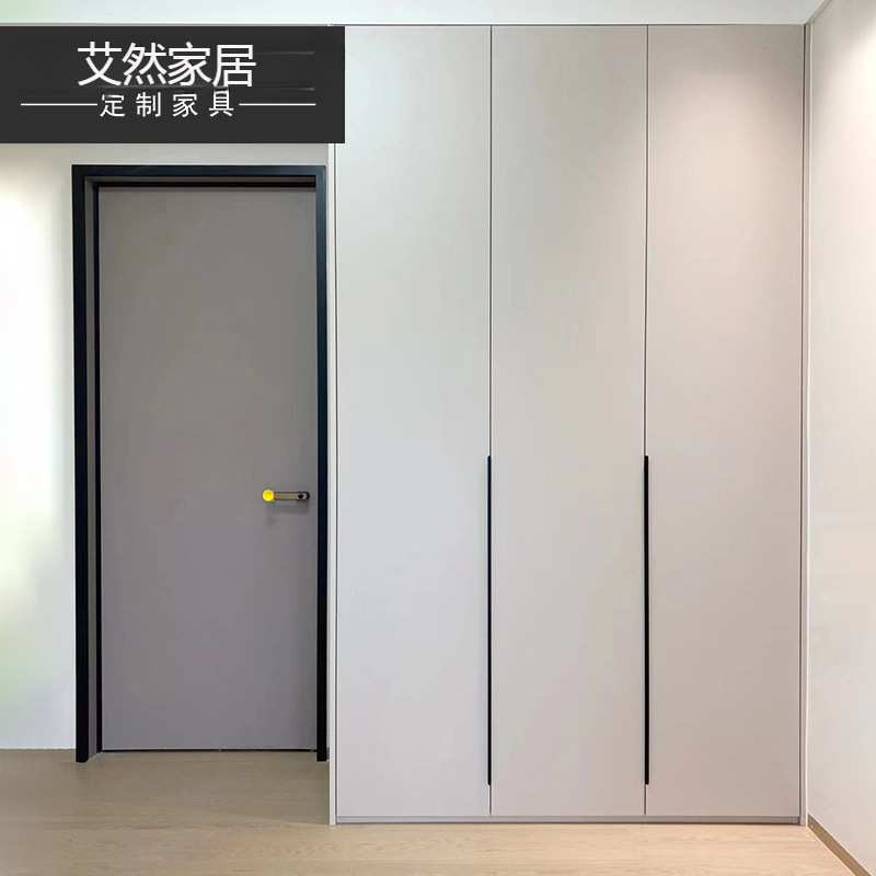 Airan Home Furnishing Whole House Customized Furniture Bedroom Wardrobe Cloakroom Customized Master Bedroom Cloakroom Glass Door Wardrobe