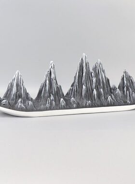 山房饰品书形间工艺品摆件软装创意样板房博古架新中式现代树脂