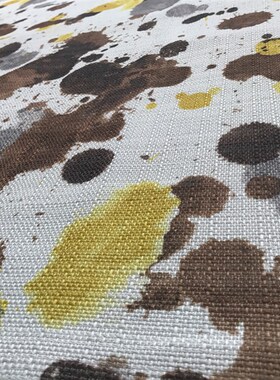 新款麻布沙发面料 亦格沙发布料 现代风格沙发套布 坐垫布 桌布料
