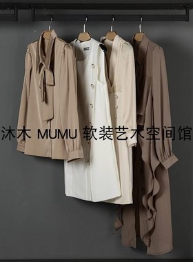 轻奢衣帽间软装饰品样板房衣服首饰包包托盘组合挂画衣柜展厅摆件