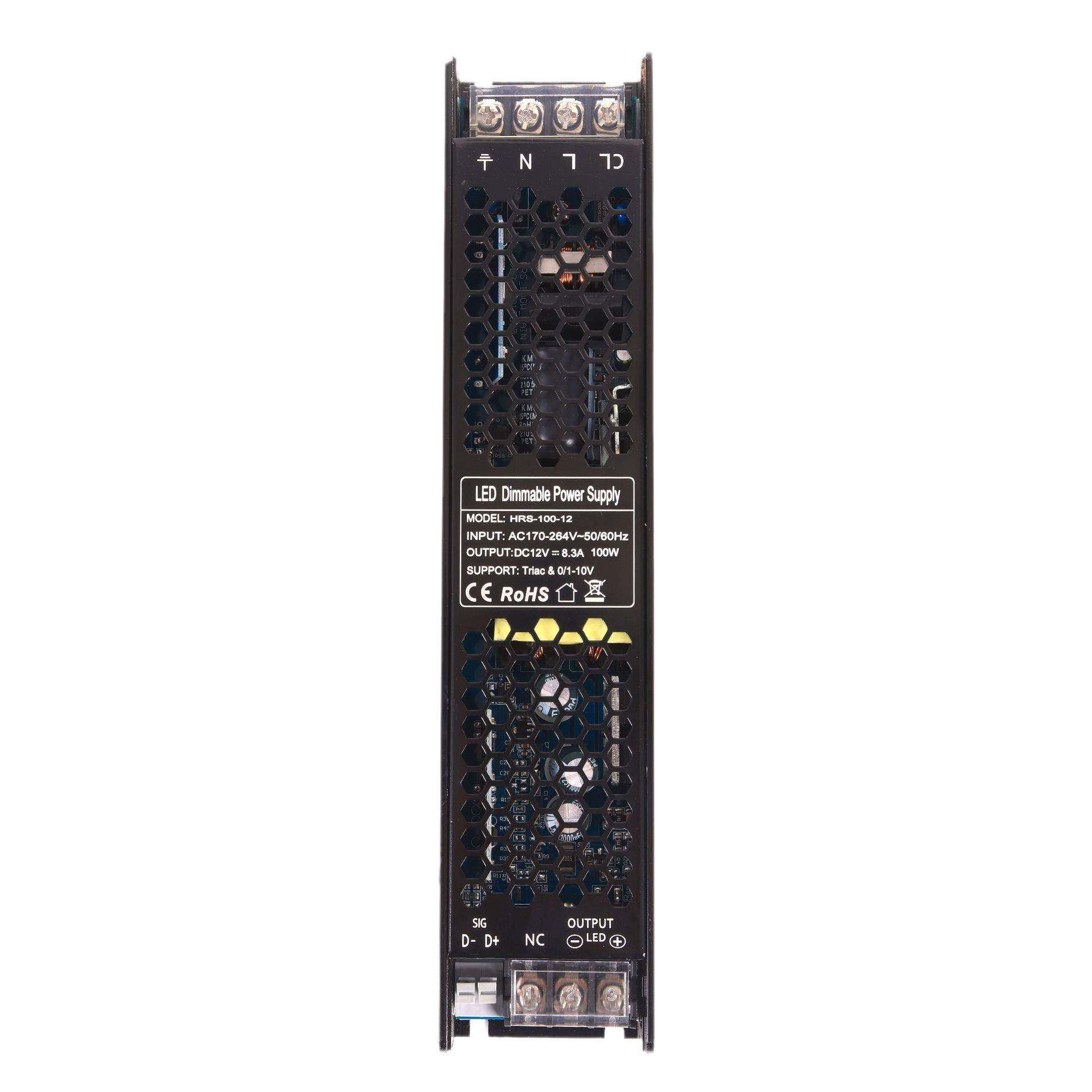 调光电源12v100W可控硅恒压调光电源dc12v灯带调光电源 - 图2