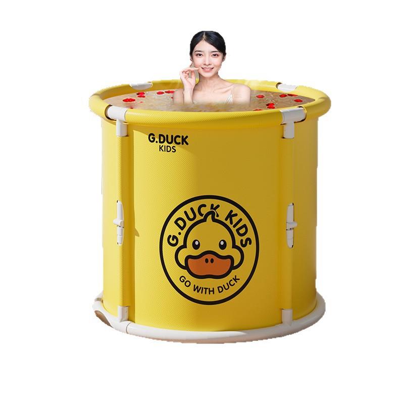 免安装泡澡桶大人折叠加热沐浴桶洗澡桶全身浴缸家用成人儿童浴桶 - 图3